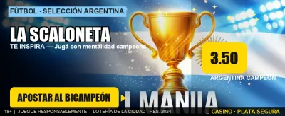 Subí la apuesta y ganá hoy banner